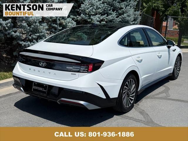 used 2024 Hyundai Sonata Hybrid car, priced at $31,250