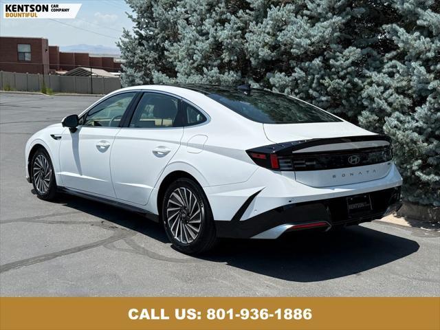 used 2024 Hyundai Sonata Hybrid car, priced at $31,250