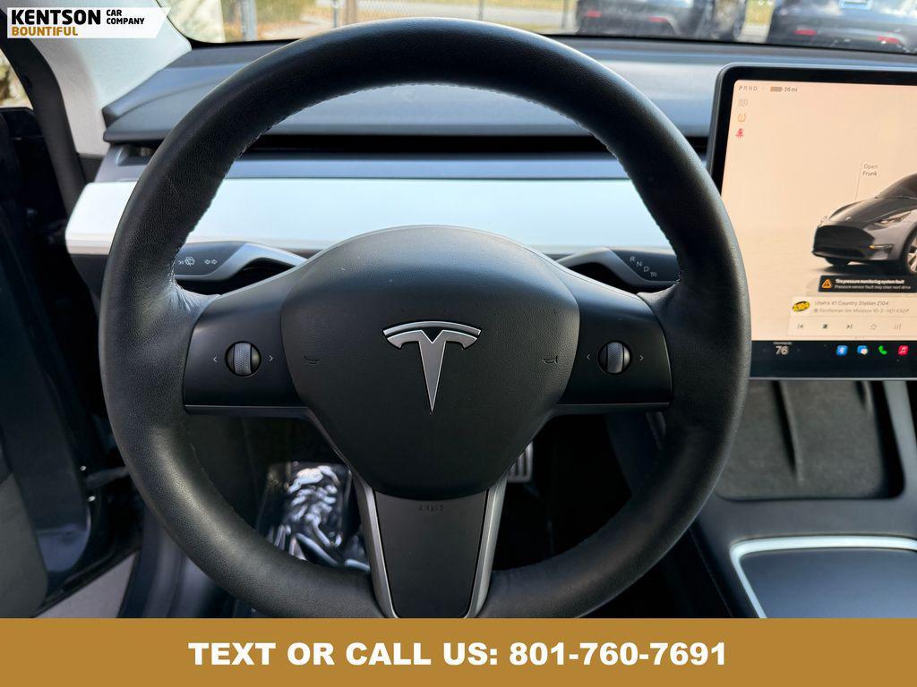 used 2022 Tesla Model Y car, priced at $27,550