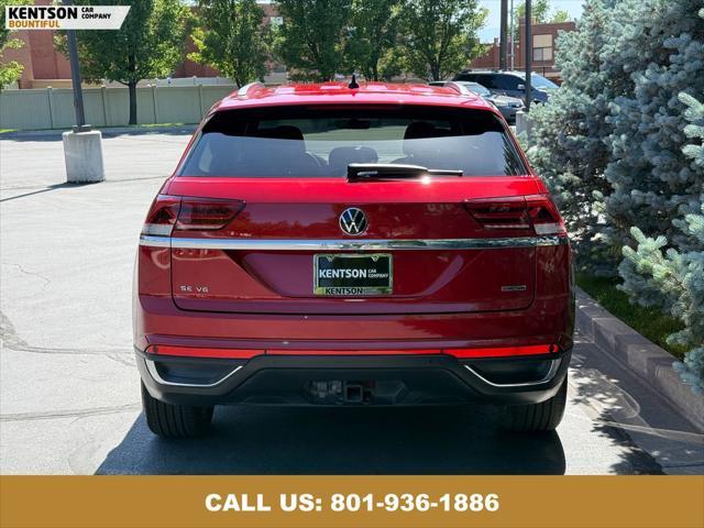 used 2022 Volkswagen Atlas Cross Sport car, priced at $28,850