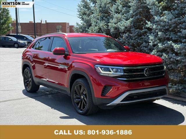 used 2022 Volkswagen Atlas Cross Sport car, priced at $28,850