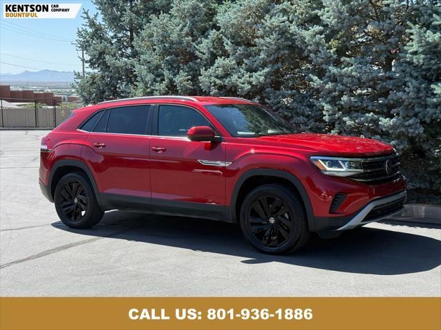 used 2022 Volkswagen Atlas Cross Sport car, priced at $28,850