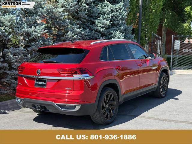 used 2022 Volkswagen Atlas Cross Sport car, priced at $28,850