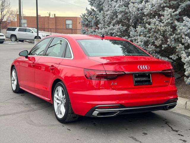 used 2024 Audi A4 car, priced at $32,950