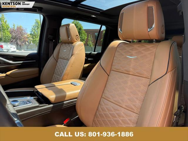 used 2024 Cadillac Escalade ESV car, priced at $86,950