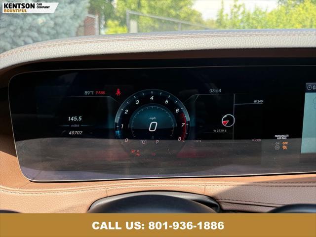 used 2019 Mercedes-Benz S-Class car, priced at $36,950