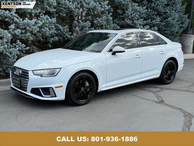 used 2019 Audi A4 car, priced at $19,950