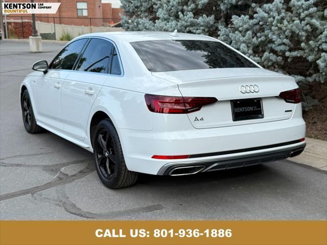 used 2019 Audi A4 car, priced at $19,950