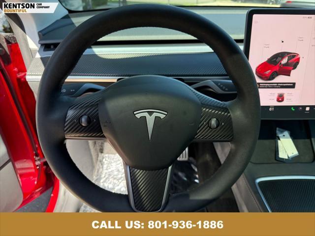 used 2021 Tesla Model Y car, priced at $31,750