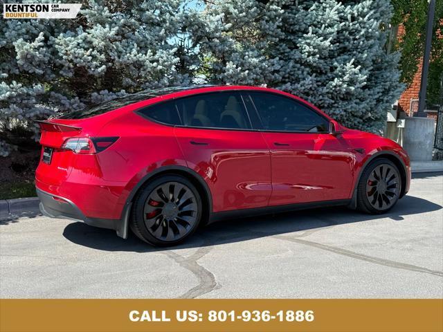 used 2021 Tesla Model Y car, priced at $31,750