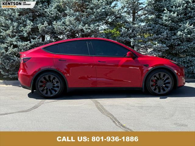 used 2021 Tesla Model Y car, priced at $31,750
