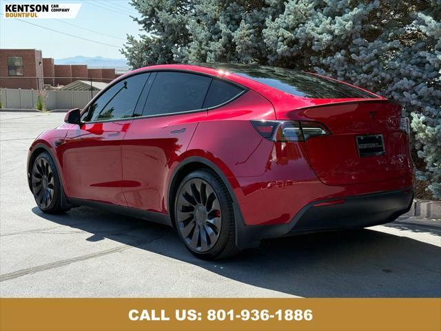 used 2021 Tesla Model Y car, priced at $31,750