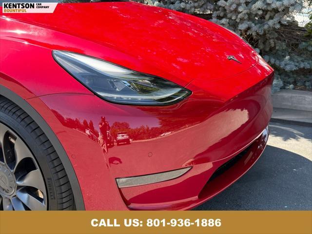 used 2021 Tesla Model Y car, priced at $31,750