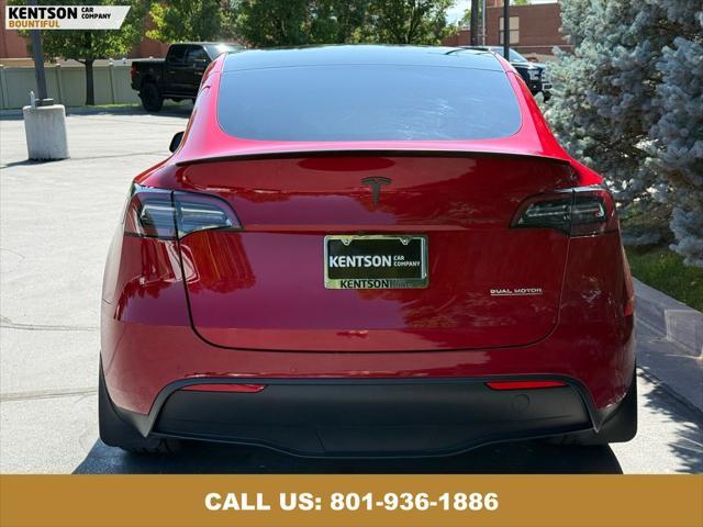 used 2021 Tesla Model Y car, priced at $31,750