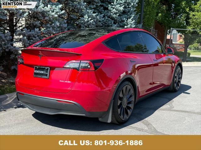 used 2021 Tesla Model Y car, priced at $31,750