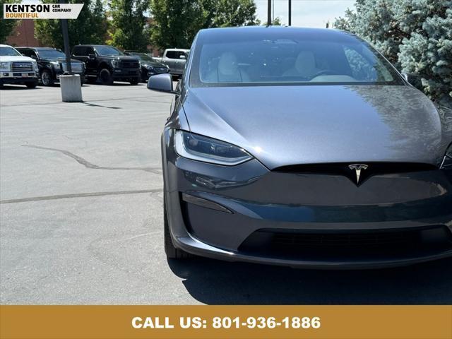 used 2023 Tesla Model X car, priced at $54,950