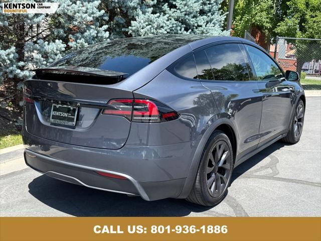 used 2023 Tesla Model X car, priced at $54,950