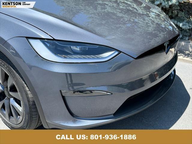 used 2023 Tesla Model X car, priced at $54,950