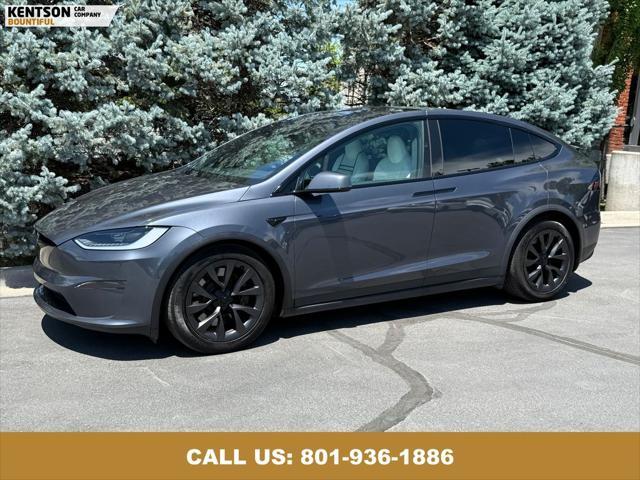 used 2023 Tesla Model X car, priced at $54,950