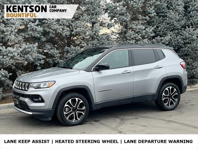 used 2023 Jeep Compass car, priced at $21,450