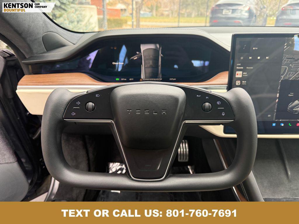 used 2021 Tesla Model S car, priced at $55,650