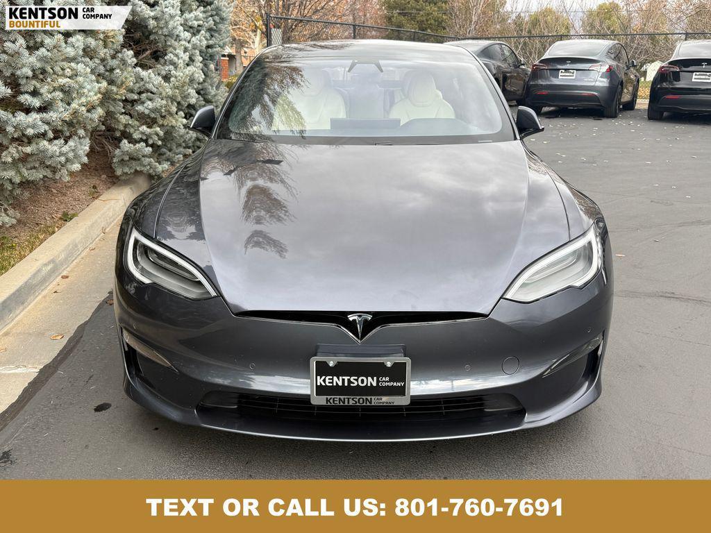 used 2021 Tesla Model S car, priced at $55,650