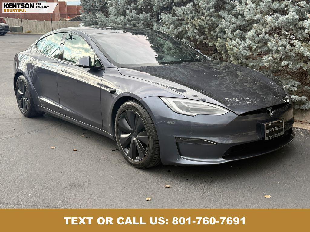 used 2021 Tesla Model S car, priced at $55,650