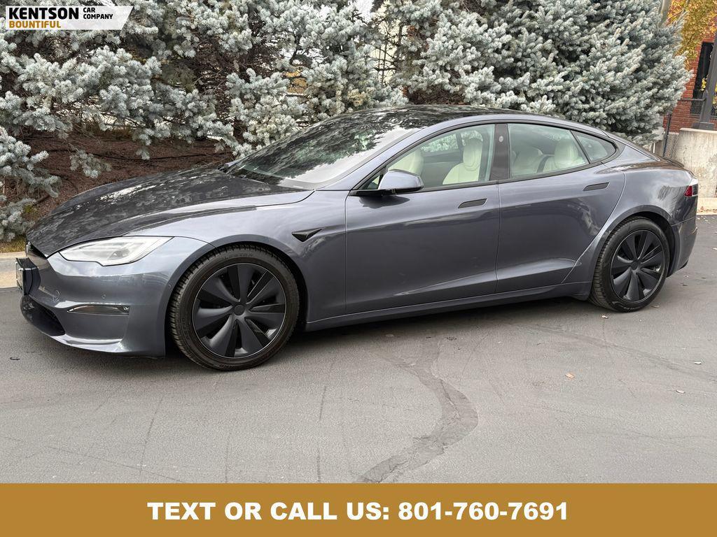 used 2021 Tesla Model S car, priced at $55,650