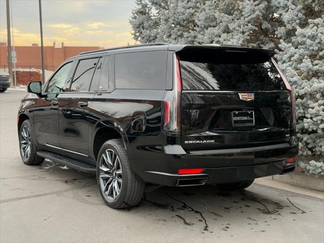 used 2022 Cadillac Escalade ESV car, priced at $74,950