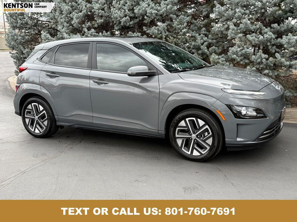 used 2023 Hyundai Kona EV car, priced at $19,850