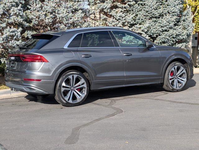 used 2019 Audi Q8 car, priced at $27,650