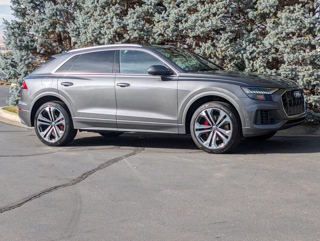 used 2019 Audi Q8 car, priced at $27,650