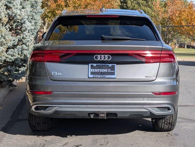 used 2019 Audi Q8 car, priced at $27,650