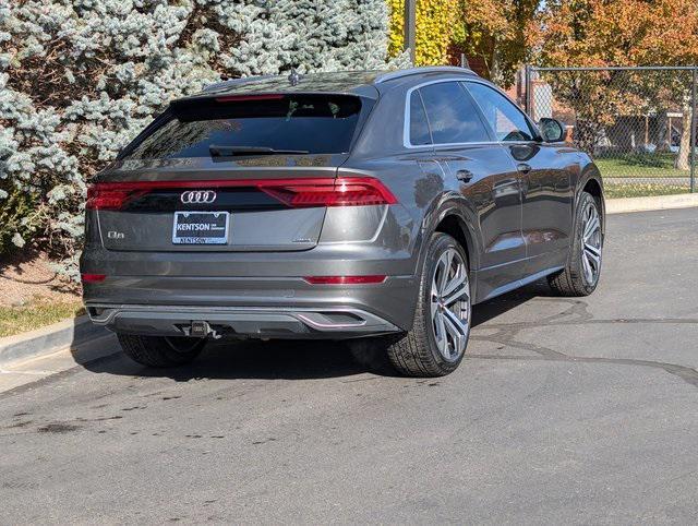 used 2019 Audi Q8 car, priced at $27,650