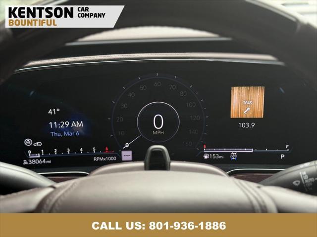 used 2023 Cadillac Escalade car, priced at $77,450