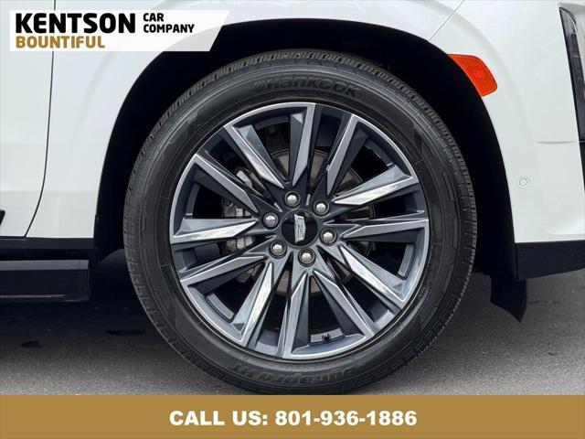 used 2023 Cadillac Escalade car, priced at $77,450