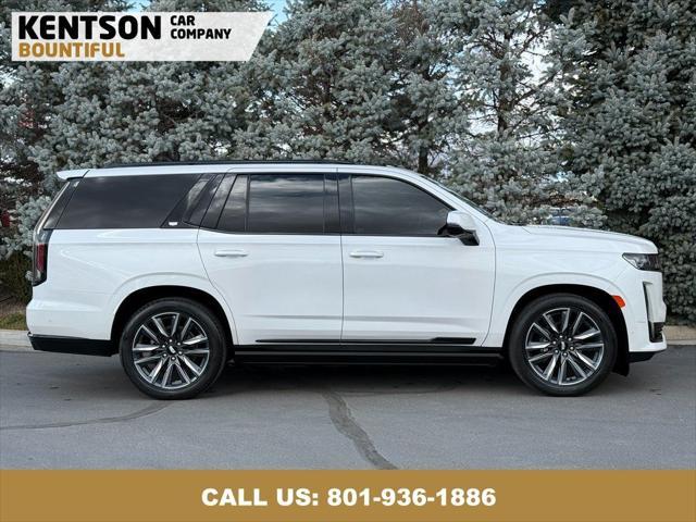 used 2023 Cadillac Escalade car, priced at $77,450