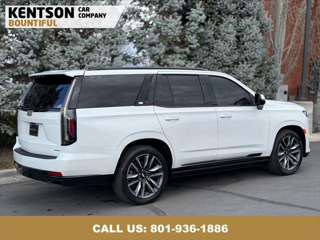 used 2023 Cadillac Escalade car, priced at $77,450