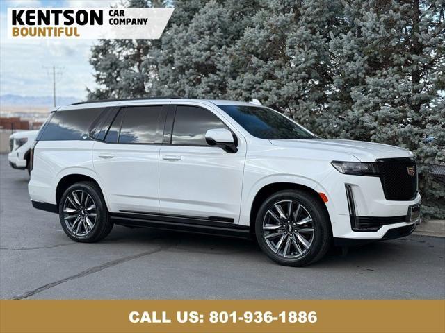 used 2023 Cadillac Escalade car, priced at $77,450