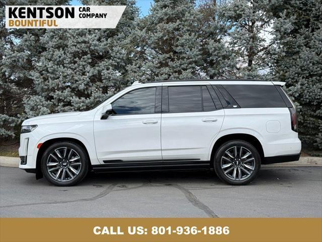 used 2023 Cadillac Escalade car, priced at $77,450