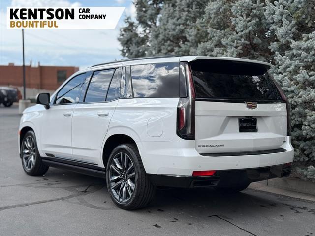 used 2023 Cadillac Escalade car, priced at $81,950