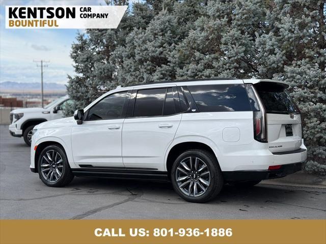 used 2023 Cadillac Escalade car, priced at $77,450