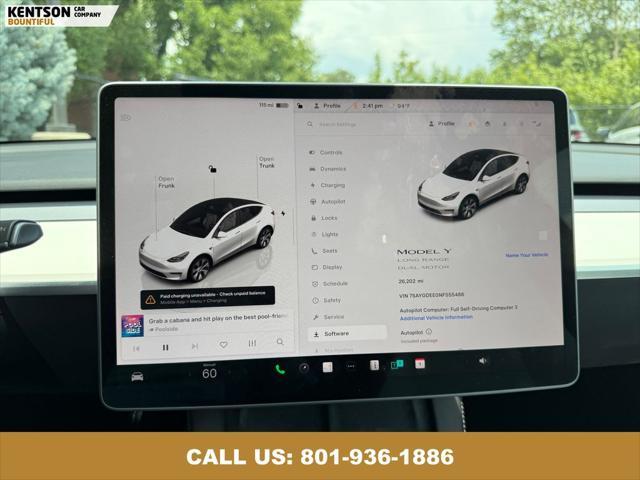 used 2022 Tesla Model Y car, priced at $30,550