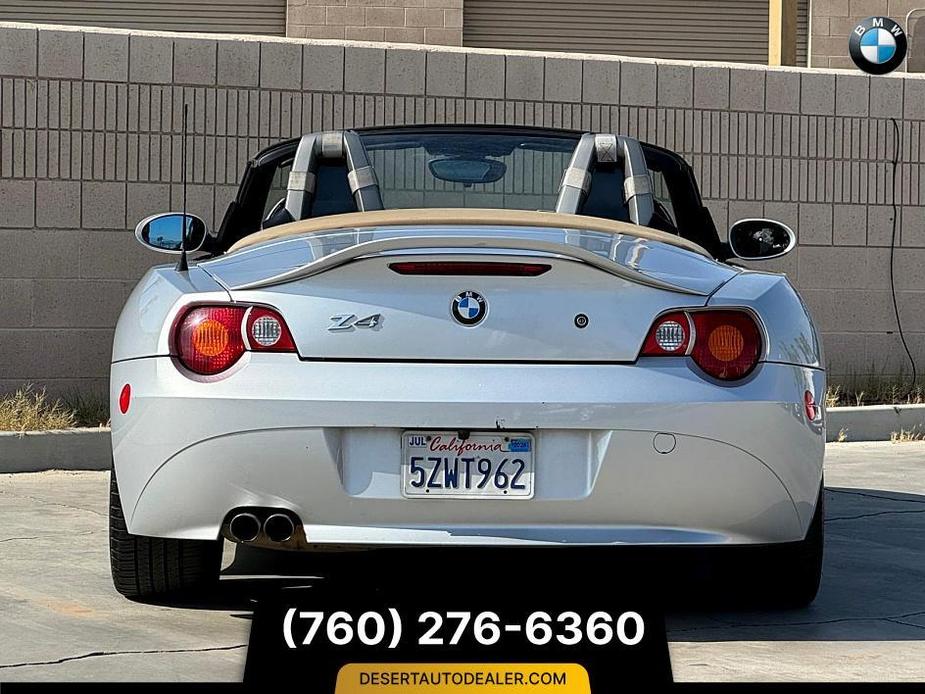 used 2003 BMW Z4 car, priced at $7,500