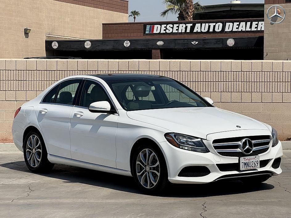 used 2015 Mercedes-Benz C-Class car, priced at $12,900