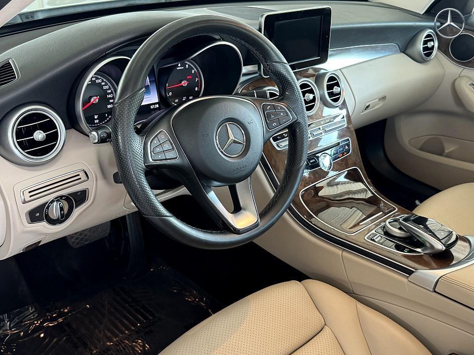 used 2015 Mercedes-Benz C-Class car, priced at $12,900