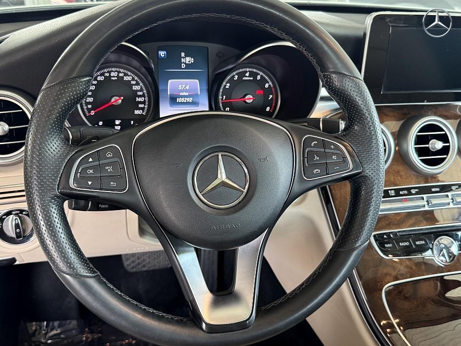 used 2015 Mercedes-Benz C-Class car, priced at $12,900