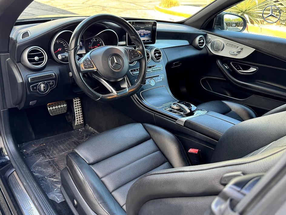 used 2017 Mercedes-Benz C-Class car, priced at $21,500