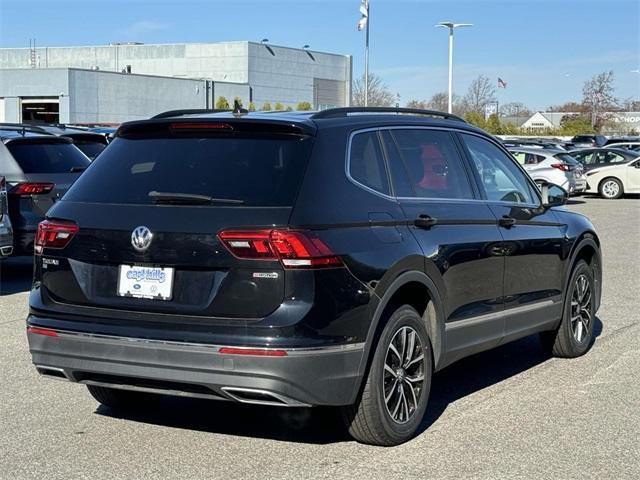 used 2021 Volkswagen Tiguan car, priced at $17,553