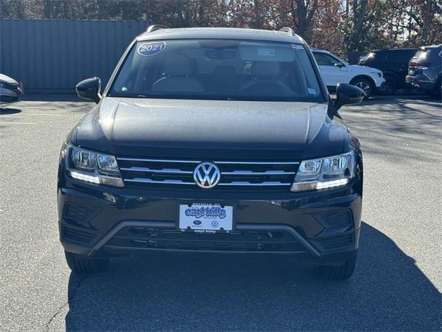 used 2021 Volkswagen Tiguan car, priced at $17,553